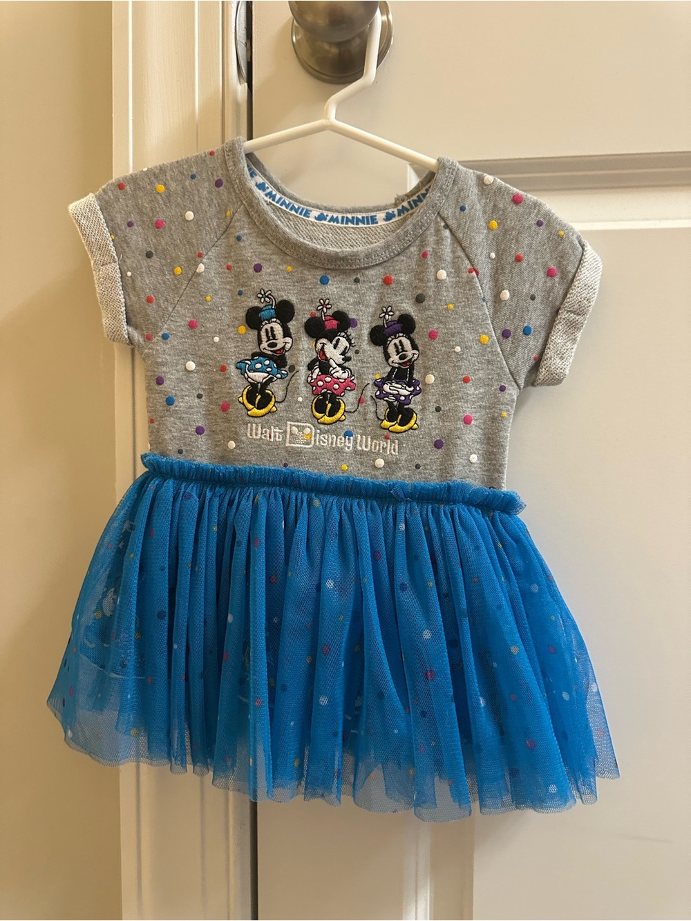 walt disney parks minnie mouse dress 6m